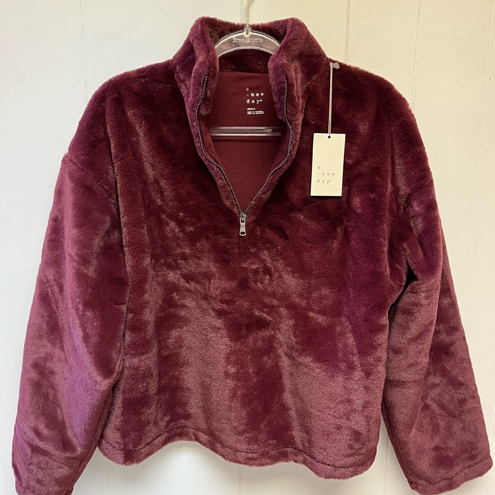 Brand New furry jacket A New Day brand